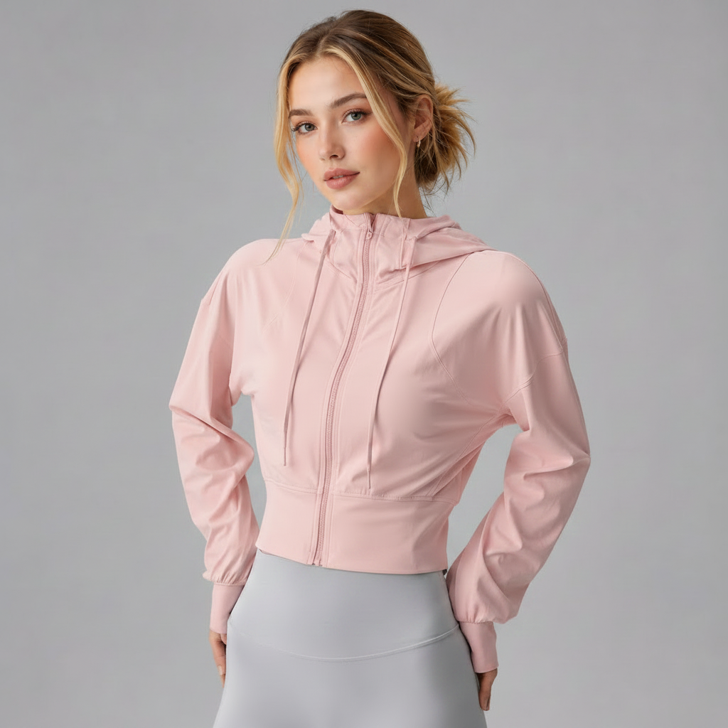 Velera Active Women’s Hooded Full-Zip Running Jacket