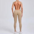 Velera Women's Forme Open Back Tee Workout Bodysuit